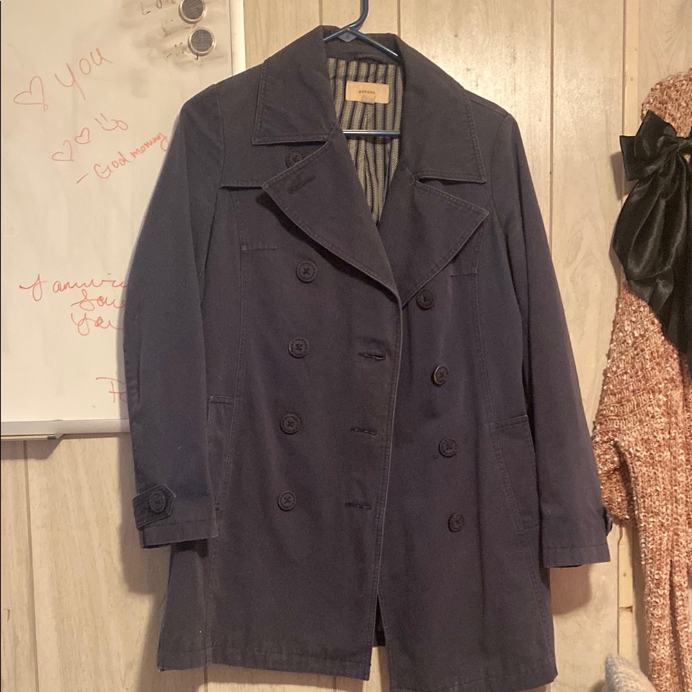 Women's Navy Peacoat